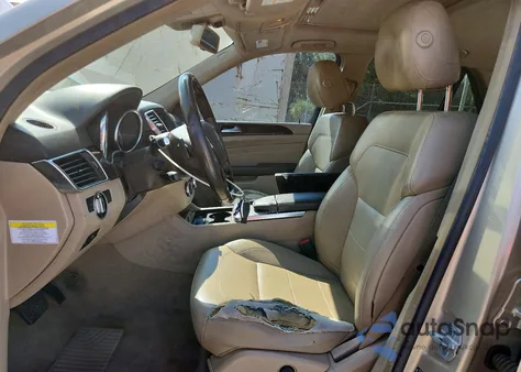 2013 Mercedes-Benz Ml 350 from USA, damaged, VIN 4JGDA5JB5DA187100